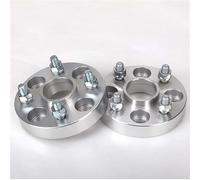 Adaptateur D'entretoise 2 Pièces PCD 4X100 Trou Central Roue Entretoises Forgées Adaptateur Joint M12X1.5 Pour Toyota Pour Yaris Pour Vios Elargisseurs de voie avec boulons(2PCS 25mm)