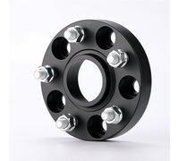 Adaptateur D'entretoise Adaptateur D'entretoise De Roue PCD 5x100 CB 56.1mm Voitures Forgé 2 Pièces Pour Subaru Pour Legacy Pour Impreza Elargisseurs de voie avec boulons(2black spacer 30mm)