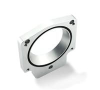 Adaptateur D'entretoise De Corps Papillon 102 Mm Pour Collecteur D'admission LS1/2 LS4 LS6 LSX Adaptateur Pour À 4 Boulons Ensemble Corps Papillon(102mm Silver)