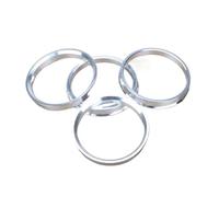 Adaptateur D'entretoise Roue 68-60,1 106,1-93,1 108-93 57,1-56,1 72,6-70,1 72,6-70,3 72,6-70,5 73,1-72,6 4 Pièces Moyeu Anneaux Moyeu Roue En Aluminium(106.1-93.1mm)