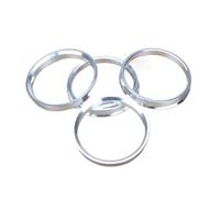 Adaptateur D'entretoise Roue Anneaux Moyeu Roue En Alliage D'aluminium 56,1-67,1 72,6-66,1 67,1-66,1 66,1-60,1 Mm 4 Pièces/ensemble(67.1-66.1mm)