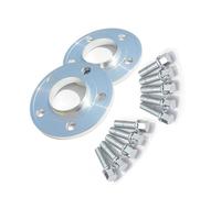 Adaptateur D'entretoise Roue Entretoises Roue Pour Mercedes Pour Benz Entraxe 25 mm Axe Traversant 5x112 Alésage Central 66,6 Filetage À Rotule 14 * 1,5 Pour MG HS 2021 Elargisseur Voie(Argent)