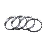 Adaptateur D'entretoise Roue Lot De 4 Bagues Centrage Pour Moyeu Roue En Aluminium 66,6-57,1 67,1-57,1 70,1-57,1 72,56-57,1 72,6-57,1 66,1-57,1 60,1-57,1 Mm(72.56-57.1mm)