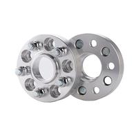 Adaptateur D'entretoise Roue PCD 5x108 CB 63.4 Pour Range Pour Rover Pour Evoque Pour Ford Pour Focus Pour Volvo S60, 2 Pièces Jantes Voiture(2PC Silver spacers 30mm)