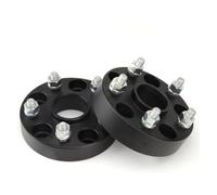 Adaptateur D'entretoise Roue Voiture Pour MAZDA Pour DODGE Pour Hyundai | Entretoises Roue 2 Pièces PCD 5x114.3 CB 67.1mm 20/25/30/35/40/50mm 5 Écrous Entretoises Roue(2PCS 30mm Black)