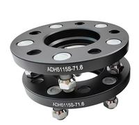 Adaptateur D'entretoises Centrées Sur Moyeu Roue 2 Pièces 5x115 71.6mm 14x1.5 Compatible Avec Dodge Pour Charger Pour Challenger Pour Magnum 2006-2020 Voiture Entretoise Roue