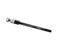 Adaptateur d'essieu traversant en métal compatible avec M12 x 1,0 1,5 1,75 fils pour vélo de montagne et de route, couple de filetage de précision 9-13,5 n.m, noir (M1,0 x 178 mm)