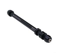Adaptateur d'essieu traversant usiné CNC pour vélo d'intérieur | Alliage d'aluminium léger, pas de filetage P1,5, convient aux moyeux de 12 mm, entraînement intérieur sûr