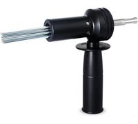 Adaptateur détartreur d'aiguille électrique pour tige SDS 18 aiguilles en alliage d'acier trempé outil pour maçonnerie et carrelage de surface de préparation du béton