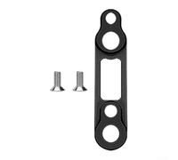 Adaptateur d'étrier de frein à disque hydraulique arrière pour vélo de | Pour rotor de 140 mm à 160 mm, construction en alliage d'aluminium, design léger d'environ 4,5 g, kit d'installation facile