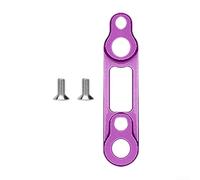 Adaptateur d'étrier de vélo de route pour systèmes de montage sur poteau pour s'adapter aux rotors de 160 mm sur cadres conçus pour 140 mm (violet)