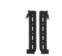 Adaptateur D'extension À Fermeture Éclair du Panneau Arrière for Gilet Tactique V5, Entretoise D'engrenage Molle Et Organisateur De Câbles(BLK)