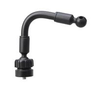 Adaptateur d'extension à rotule de 17 mm avec bras rotatif à 360 degrés pour grille d'aération de voiture, tableau de bord, support de téléphone, trépied