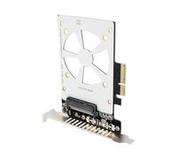 Adaptateur d'extension, carte interface 4.0, connecteur de haute vitesse, solution de données stable, amélioration de performance du disque, adaptateur Pcie pour système, technologie