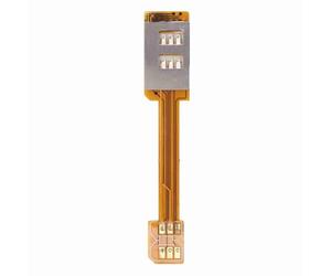 Adaptateur D'extension de Carte SIM Mâle-Femelle, Adaptateur D'extension de Carte SIM Nano SMI à Carte SIM Standard, Prolongateur de Câble Plat Souple FPC, Largement Compatible