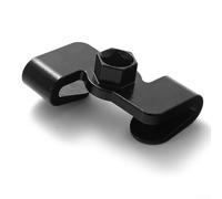 Adaptateur d'extension de e conversion pour entraînement hexagonal et 1,27 cm, construction en acier avec revêtement noir pour une résistance à la rouille et une application améliorée du couple