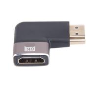 Adaptateur d'extension de convertisseur HDMI Compatible 4K 8K Femelle vers Femelle, mâle vers Femelle(8K Angle)