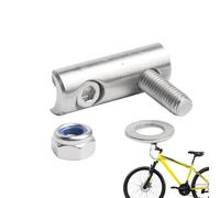 Adaptateur d'extension de dérailleur - Support d'engrenage en acier inoxydable, mise à niveau du vélo de route, support de connexion robuste, outil d'alignement de précision | Accessoire de vélo conçu