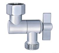 Adaptateur d'extension de pommeau de douche, coude G1/2 en acier inoxydable, angle réglable en hauteur, finition chromée résistante à la rouille, mise à niveau moderne de la salle de bain (B)