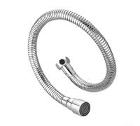 Adaptateur d'extension de robinet en acier inoxydable avec joint de rotation complète et buse aérée pour une exécution simplifiée des tâches d'eau (C)