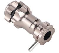 Adaptateur d'extension, élargisseur d'espacement de Roue RC Stable en Performance pour Voiture Rc pour Voiture modèle RC au Rapport 1:8(Titanium Color)