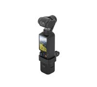 Adaptateur d'extension en métal pour DJI OSMO POCKET3 Cadre d'extension de caméra Support de Fixation pour caméra Frontale Support de Fixation de l'appareil Portable Set de Support (Black)