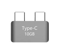 Adaptateur d'extension mâle à femelle 10Gbps USB double Type C, rallonge courte, connecteur de câble d'ordinateur portable, prise externe pour MacBook Pro /Air