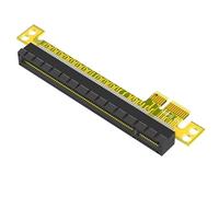 Adaptateur d'extension PCIE 16X vers 1X pour connexion d'ordinateur de bureau cartes mères Extender ordinateur