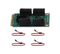Adaptateur D'Extension PCIE Vers Carte D'Extension Pleine Hauteur MPCI-E Vers Quad HDD Interface Adaptateur Carte pour Synology