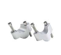 Adaptateur D'extension Pince De Barre Poignée Frein Guidon De Moto pour Multistrada pour V4 S pour Rallye Pikes Peak 2021- Guidon Support(White)