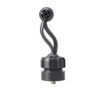 Adaptateur d'extension pivotant à 360 degrés pour grille d'aération de voiture, tableau de bord, téléphone et trépied 17 mm