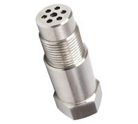 Adaptateur d'extension pour collecteur d'échappement, raccord fileté hexagonal haute pression - Connecteur en acier inoxydable - Accessoire en métal - Pour voiture, atelier, entretien, industrie