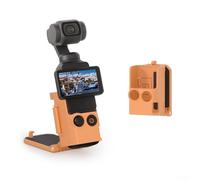Adaptateur d'extension pour DJI-Osmo Pocket 3, Pocket 3, base magnétique, réglable à 180°, avec coussinets en silicone antidérapants, fixation rapide, support d'accessoires compact et portable pour