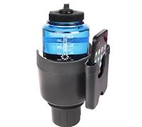 Adaptateur d'extension pour porte-gobelet de voiture avec base réglable, 2 en 1 pour porte-gobelet de voiture avec support de téléphone pour Hydro Flask, Yeti, Nalgene, grandes bouteilles de boissons