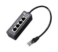 Adaptateur d'extension réseau 4 ports Ethernet filaire pour intégration d'appareils