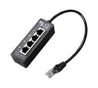 Adaptateur d'extension réseau 4 ports Ethernet filaire pour intégration d'appareils