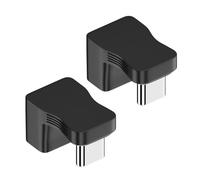 Adaptateur d'extension USB 3.1 type C mâle vers femelle coudé à 180 degrés en forme de U 10 Gbit/s pour concentrateurs de charge de type ordinateur portable