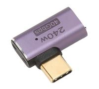 Adaptateur D'extension USB C 40Gbps 240W PD, Transfert de DonnéesQC à Profil Bas avec Trou pour Lanière pour Appareils