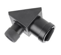 Adaptateur Diagonal de Miroir Zénith à 90 Degrés de 1,25 Pouces avec Lentille Entièrement Revêtue et Cache-poussière pour Oculaire de 1,25 Pouces, Focalisateur de Télescope de