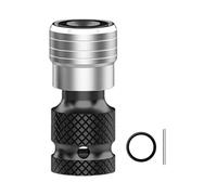 Adaptateur d'impact carré de 1/2" vers 1/4" Adaptateur hexagonal femelle Extension Accessoires pour clés électriques Conversion de clé électrique