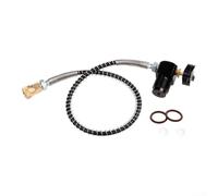 Adaptateur DIN G58 Régulateur de remplissage pour plongée sous-marine 6000 psi 40 MPa avec tube de pression renforcé pour un fonctionnement fiable du remplissage du réservoir (tête femelle)
