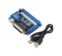 Adaptateur d'interface CNC pour carte de dérivation, pilote de moteur pas à pas 5 axes avec isolation USB, sortie 0-10 V, pour port de contrôle de relais P17,