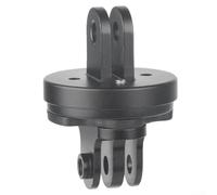 Adaptateur d'interface de caméra d'action de vélo pour Garmin Computer Mount, alliage d'aluminium et matériaux plastiques pour une connexion durable et stable