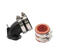 Adaptateur D'interface De Carburateur Collecteur d'alimentation en Carburant Moto pour 100 RSZ100 JOG100 PE27 PE30 CVK24 26 CVK30