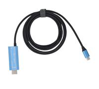Adaptateur D'interface Multimédia Haute Définition USB C 8K 60 Hz avec Charge Rapide PD 100 W pour Téléviseur HD S25, Plug and Play pour Moniteurs HDTV