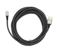 Adaptateur d'interface Multimédia HD, Plug and Play Câble d'interface Multimédia HD 4K 18 Gbps Effets Visuels 3D pour Ordinateur pour écran TV (5M)