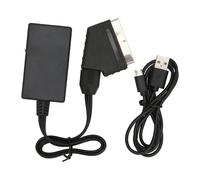 Adaptateur D'interface MultiméDia PéRitel Vers Hd, Prend En Charge La Commutation 720p 1080p, Convertisseur VidéO Full Hd Pour DéCodeur Dvd