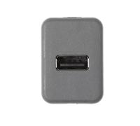 Adaptateur d'interface USB/AUX pour Voiture, pour Compatible avec GMC Canyon (2015-2020) et Yukon (2010-2014), pour Port USB et Prise AUX 20986318 (Gris)