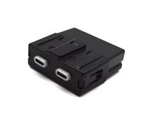 Adaptateur d'interface USB AUX pour Voiture, pour Compatible avec VW, pour ID3, pour Golf, pour T-Roc, pour Polo et Superb (réf 2G6035718) : Double Port USB de Charge Type-C à l'arrière