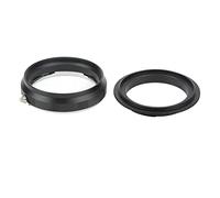 Adaptateur d'inversion macro 58 mm, durable, résistant aux chocs, lentille arrière Prote Ction et couvercle pour objectif de filetage de filtre de 58 mm pour remplacement